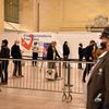 New Yorkers And Tourists Flock To Convenient Subway Vaccine Hubs On Opening Day